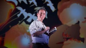 Àngel Llàcer en un momento de El Petit Príncep.