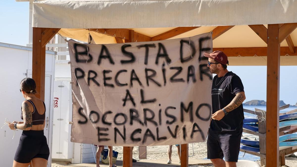 PLAYAS DE MALLORCA | Huelga de socorristas en Calvià este domingo con servicios mínimos del 100%