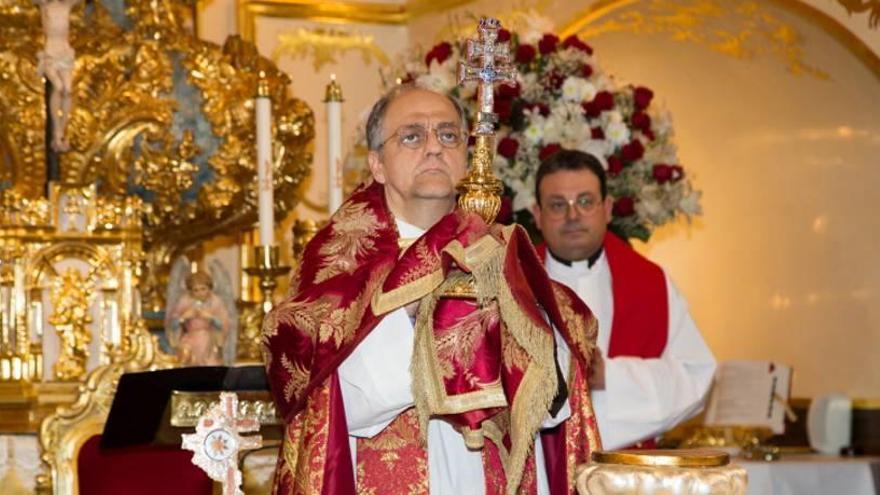 Saverio Cannistrà durante la ceremonia.