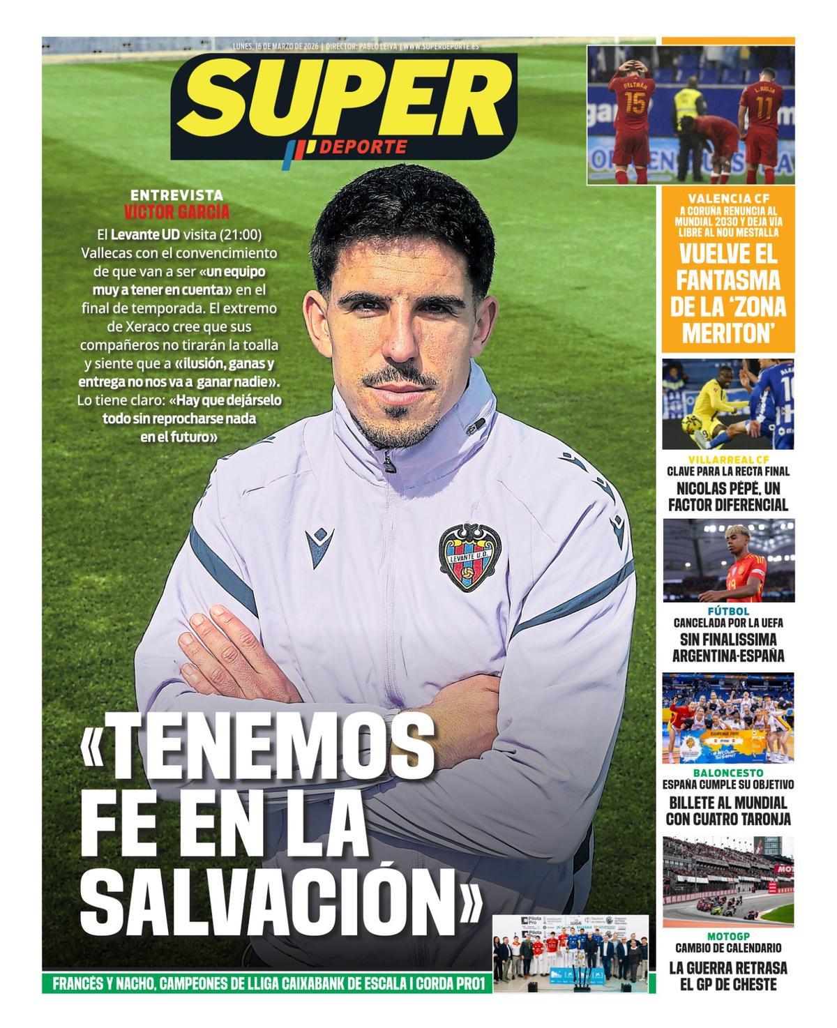 Las portadas de la prensa deportiva de hoy