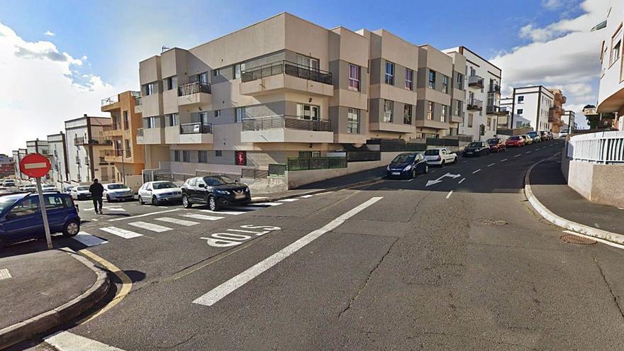Calle Mata, de San Isidro, donde se encuentra la vivienda del desahucio.