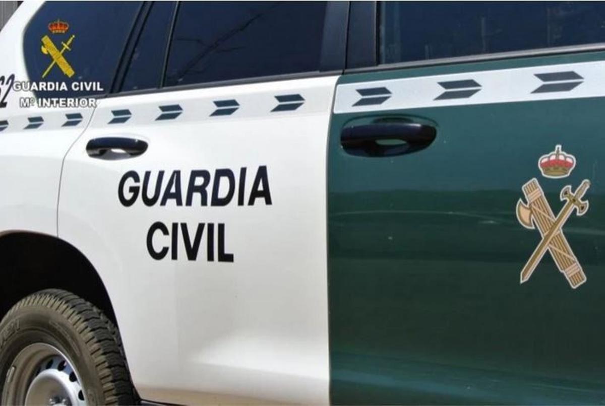 Vehículo de la Guardia Civil.