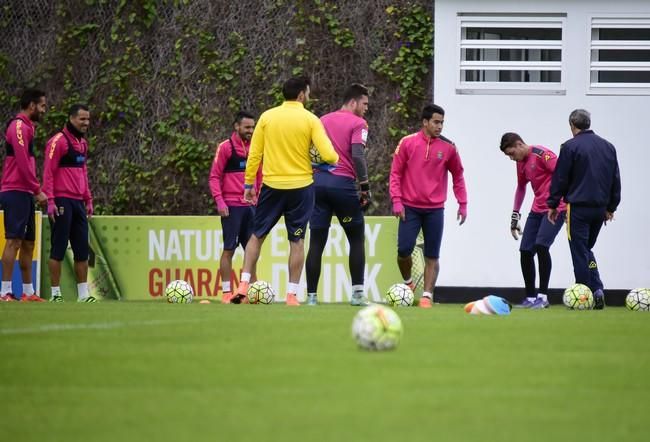 Entrenamiento de la UD Las Palmas