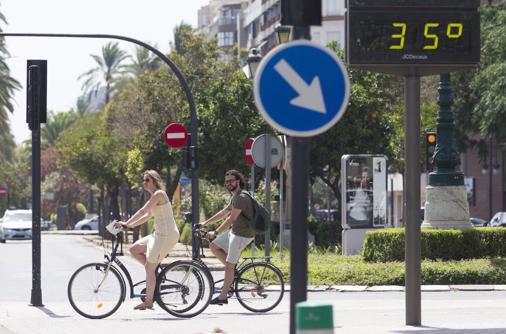 Alerta por altas temperaturas en la C. Valenciana