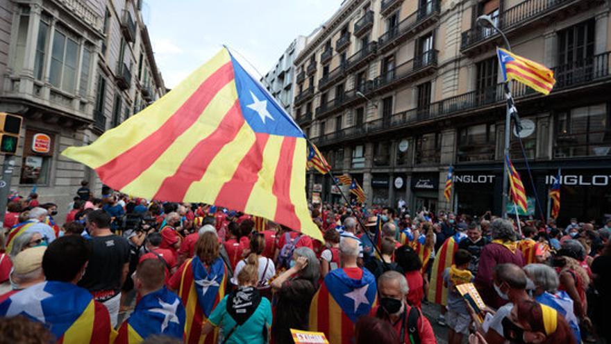 Les millors imatges de la Diada 2021 | La manifestació de l'11-S a Barcelona