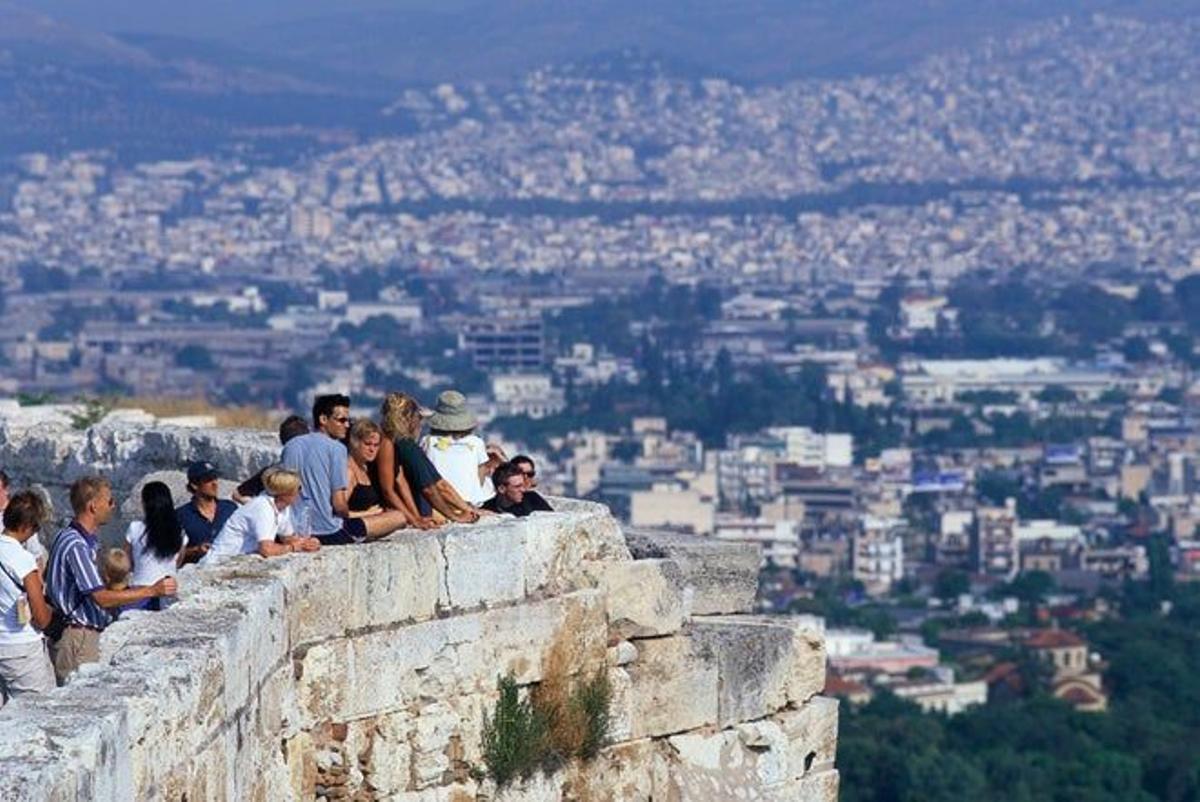 Atenas desde el Acrópolis.
