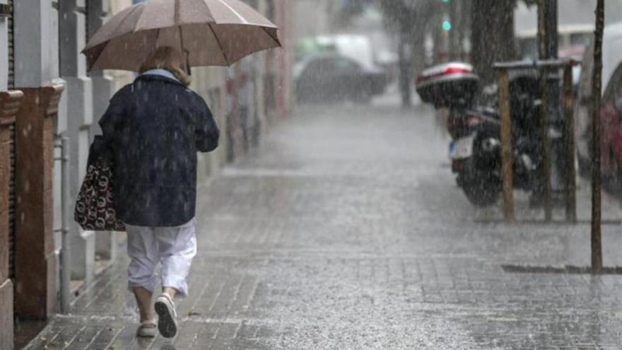 La borrasca Olivier dejará fuertes lluvias en Canarias esta semana