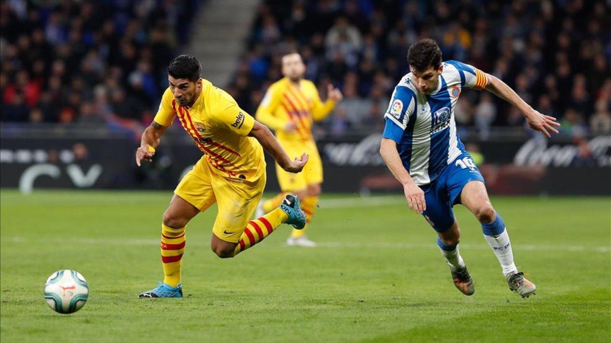 El partidazo de Luis Suárez en el Espanyol - FC Barelona no tuvo un premio completo