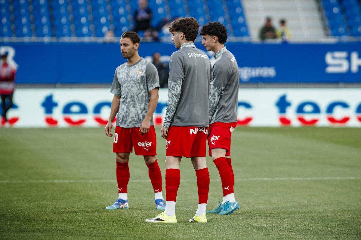 Así fue el partido entre el Sporting y el Zaragoza