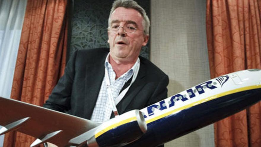 O&#039;Leary, presidente de Ryanair, en Madrid.