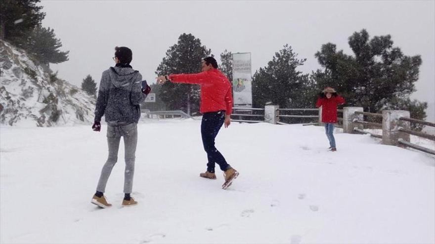 El norte de Extremadura en alerta por nieve