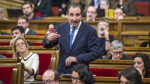 Ramon Espadaler, diputado de Units per Avançar, en el Parlament.