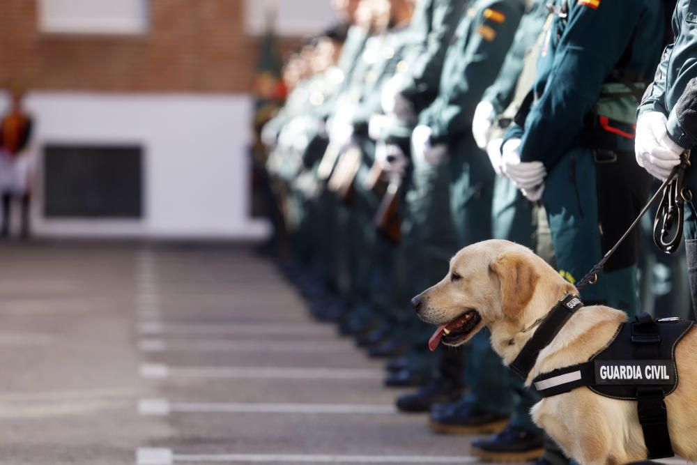 Toma de posesión del nuevo coronel jefe de la Comandancia de la Guardia Civil de Málaga