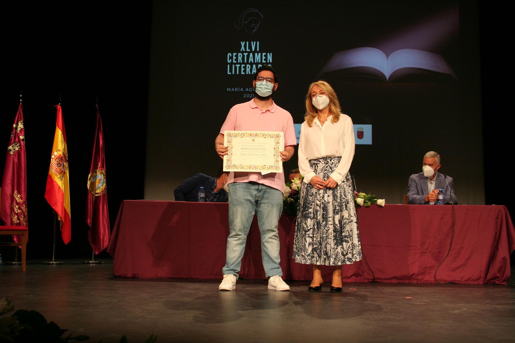 XLVI Certamen Literario María Agustina en Lorca