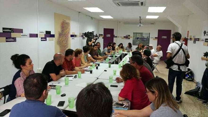 Escartín y Barba toman el control de Podemos en Zaragoza