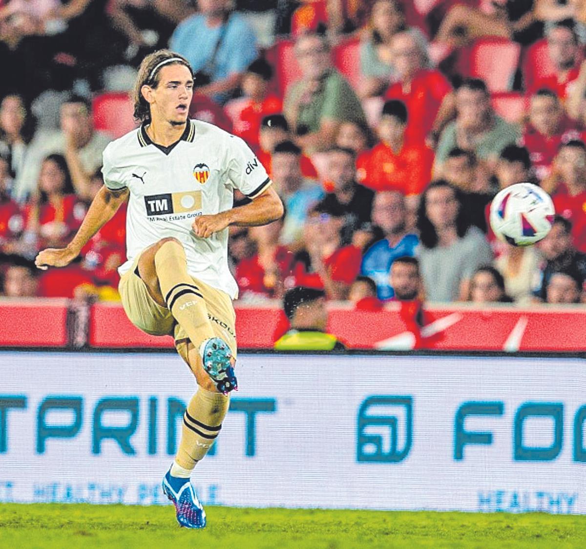 Yarek disputó sus primeros minutos con el Valencia en Primera.