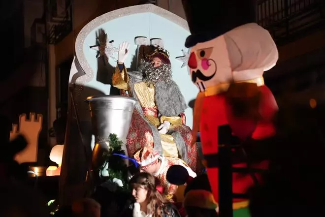 La Cabalgata de Reyes de Ciudad Jardín, en imágenes