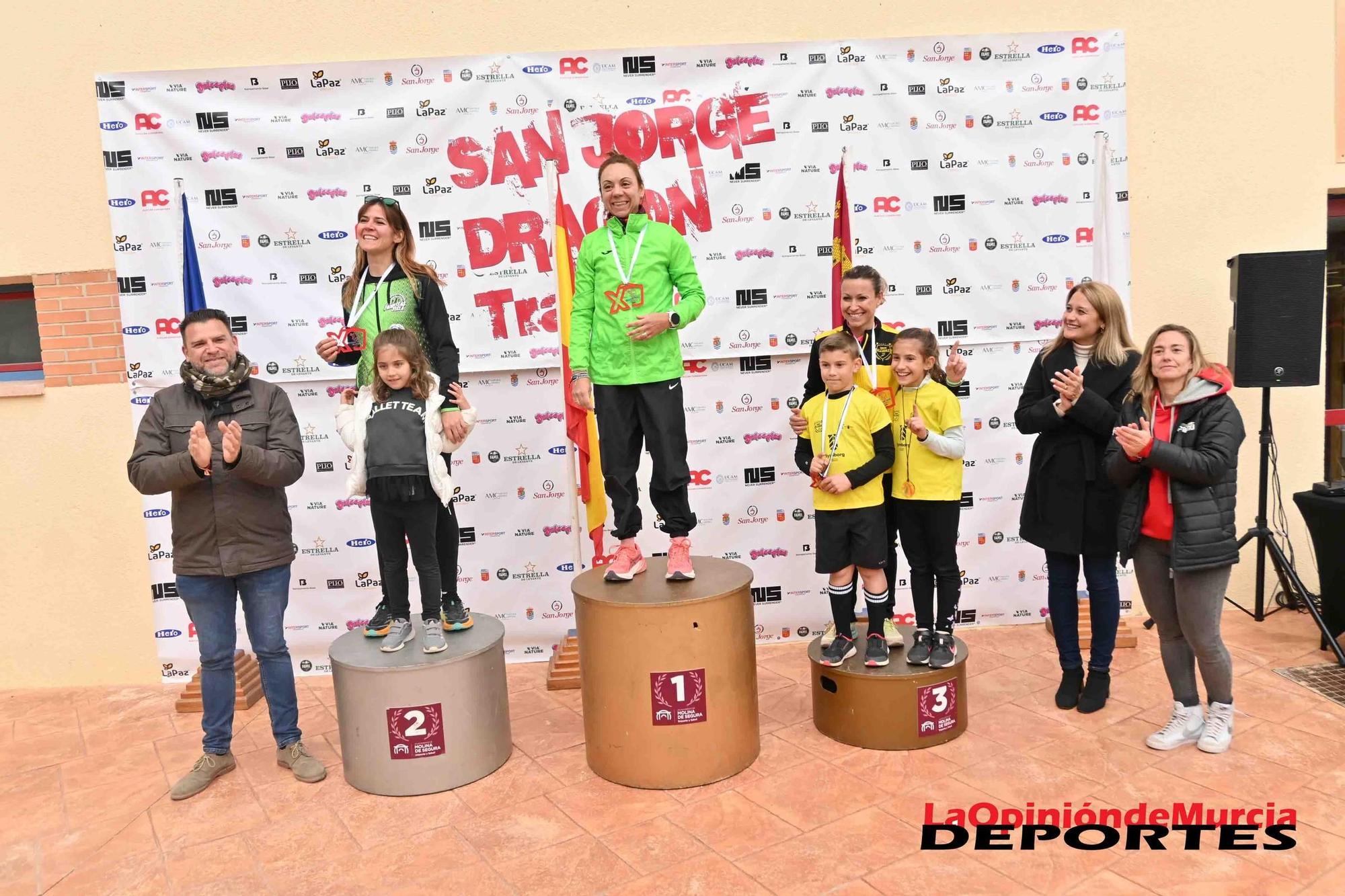 FOTOS: los podios de la San Jorge Dragon Trail