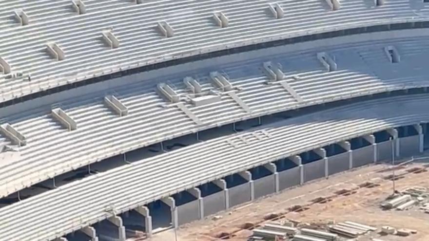 Así avanzan las obras del nuevo Mestalla