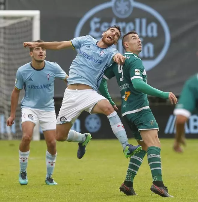 El Celta B reina en el derbi vigués al vencer por la mínima al Coruxo