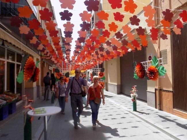 Carrers decorats a les Enramades de Sallent