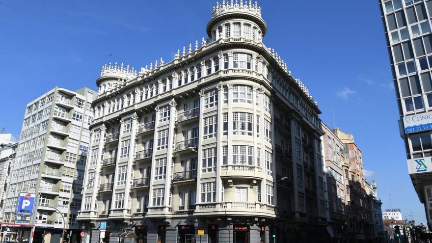 Litigio por el edificio de la plaza de Pontevedra que el Concello reclama en herencia