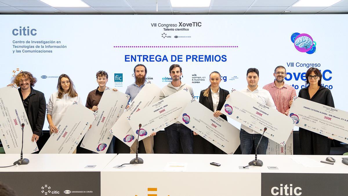 Investigadores premiados por el CITIC