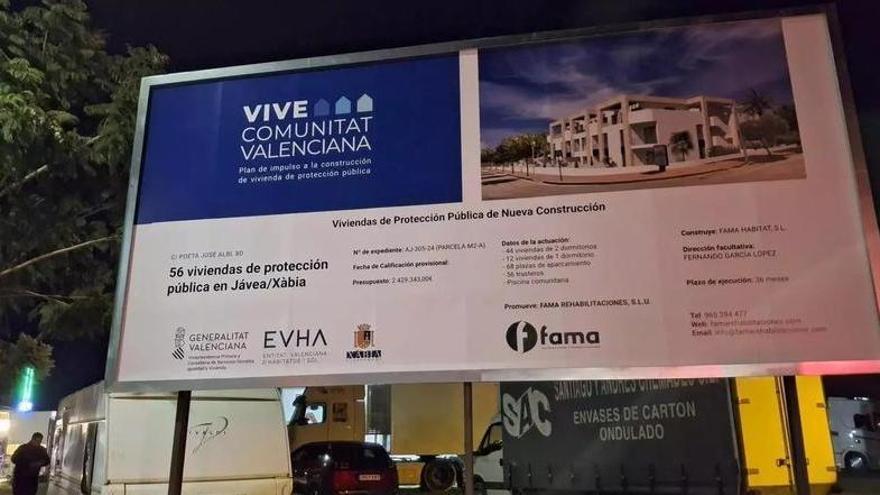 ¿Pasará con las viviendas protegidas de Xàbia como con las de Alicante? "No, exigiremos arraigo y serán para nuestros vecinos"