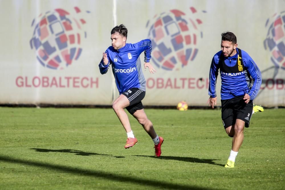 Entrenamiento del Real Oviedo