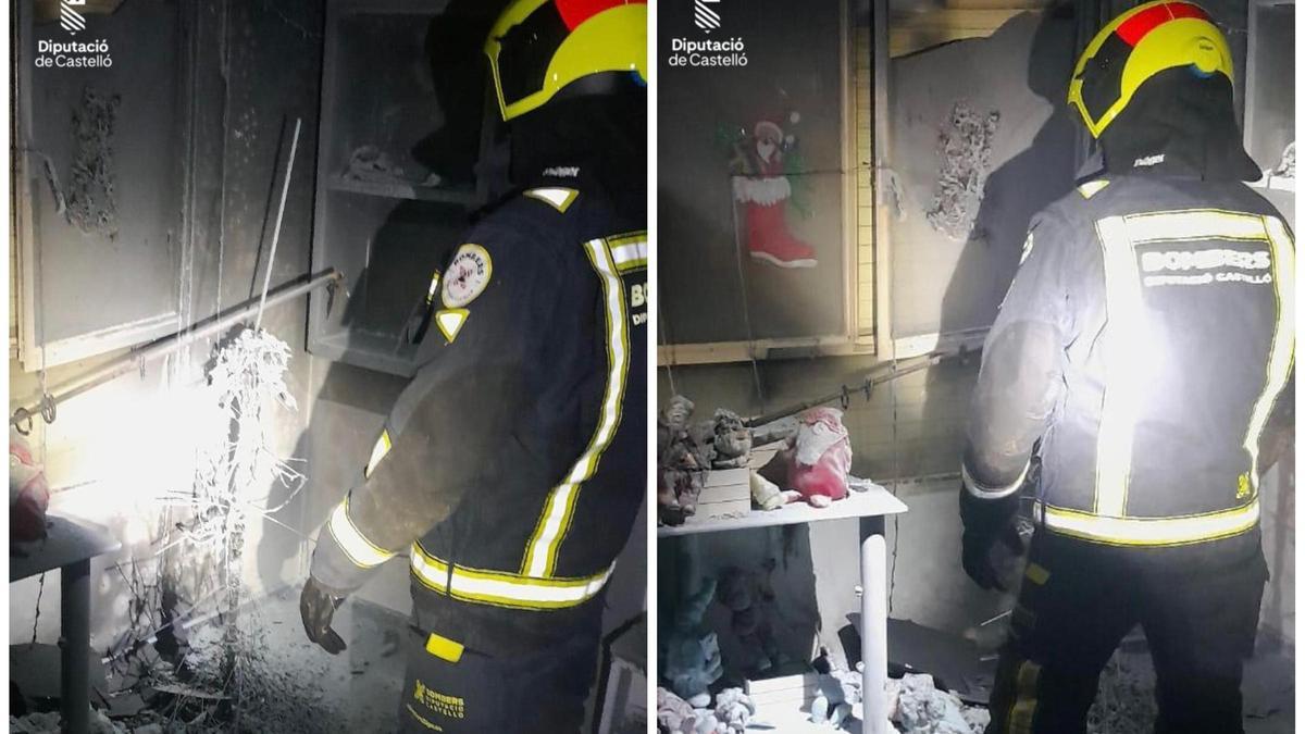 Incendio en una vivienda de Betxí