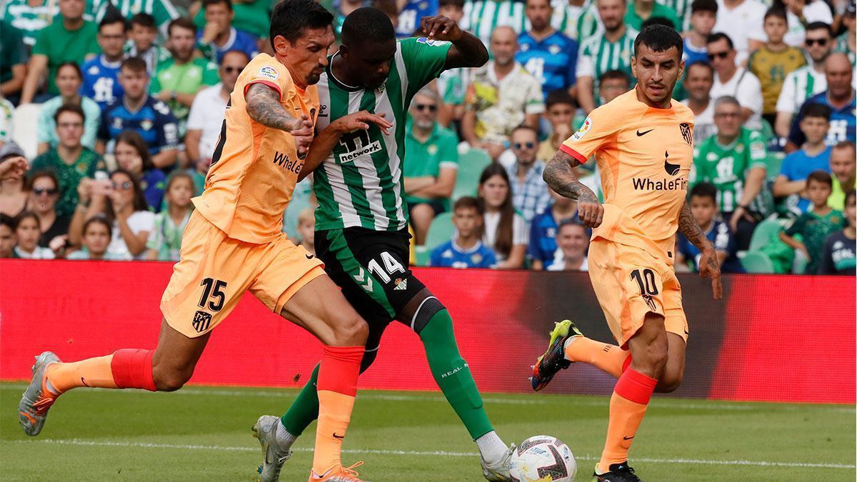 El Atlético de Madrid ha perdido dos veces consecutivas tras derrotar al Betis a principios de marzo