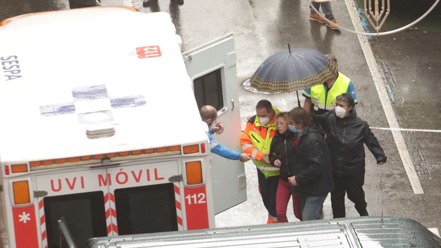 Hallan muerto al segundo operario desaparecido en el derrumbe de Gijón