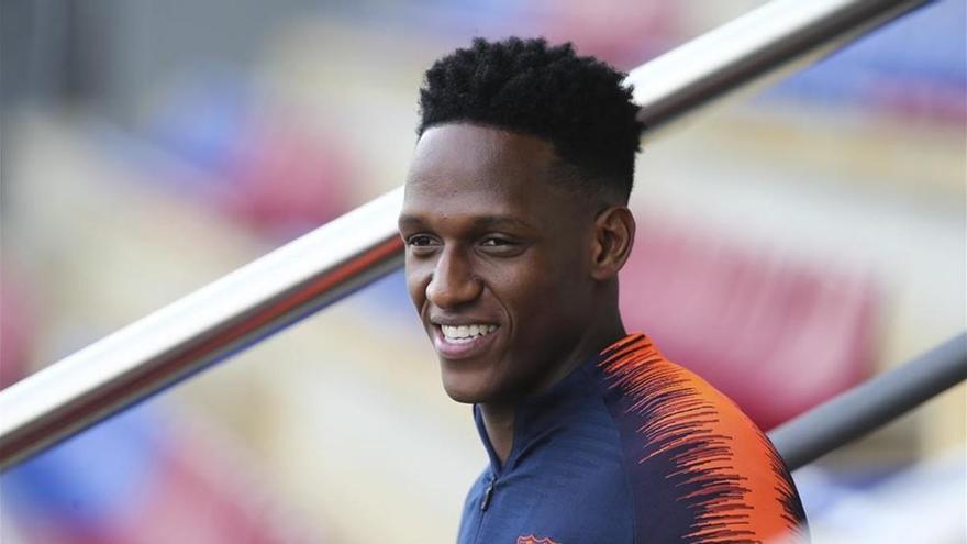 Yerry Mina y la apuesta de 50 euros con Messi y Suárez