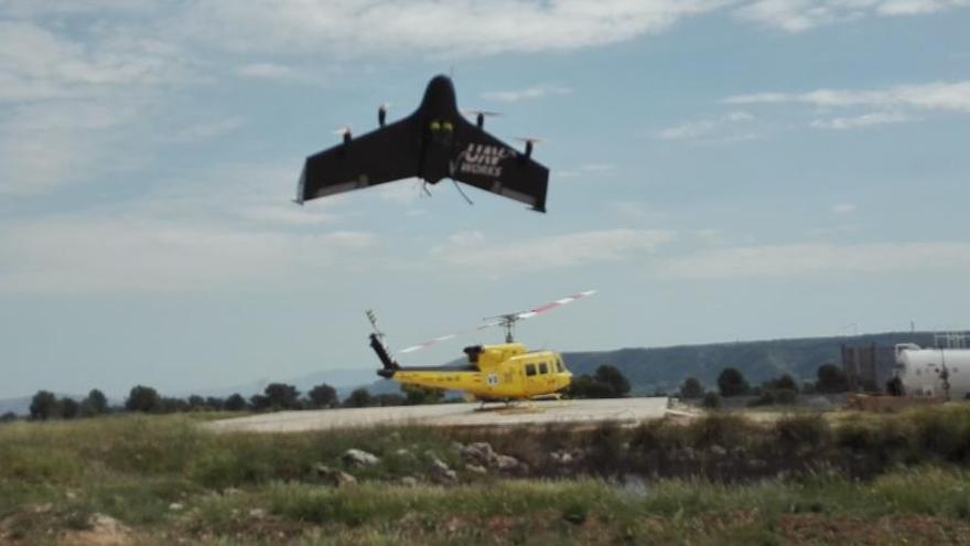 Prototipo de aeronave para la extinción de incendios