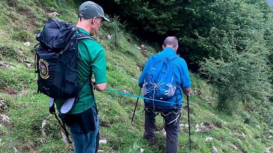 Los montañeros,  tras el rescate en el Cuera: &quot;Se ha perdido respeto al monte&quot;