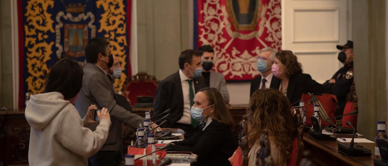 Pleno del Ayuntamiento de Cartagena, hoy