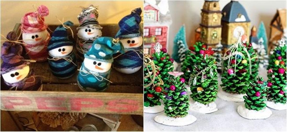 Diez manualidades de Navidad para hacer con niños