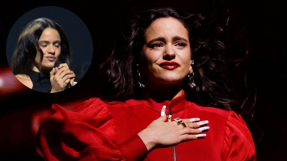 Rosalía aparece por sorpresa en el Palau Sant Jordi