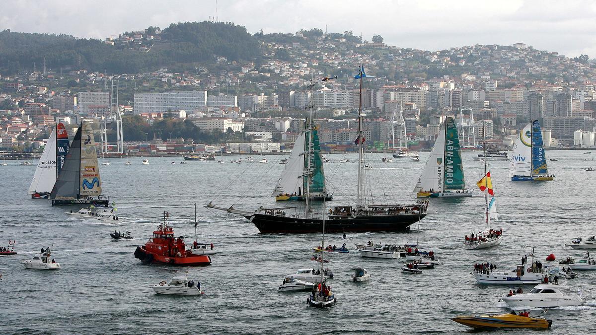 Volvo Ocean Race 2005 en Vigo