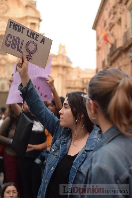 Concentración en Murcia para protestar por la sentencia a 'La Manada'