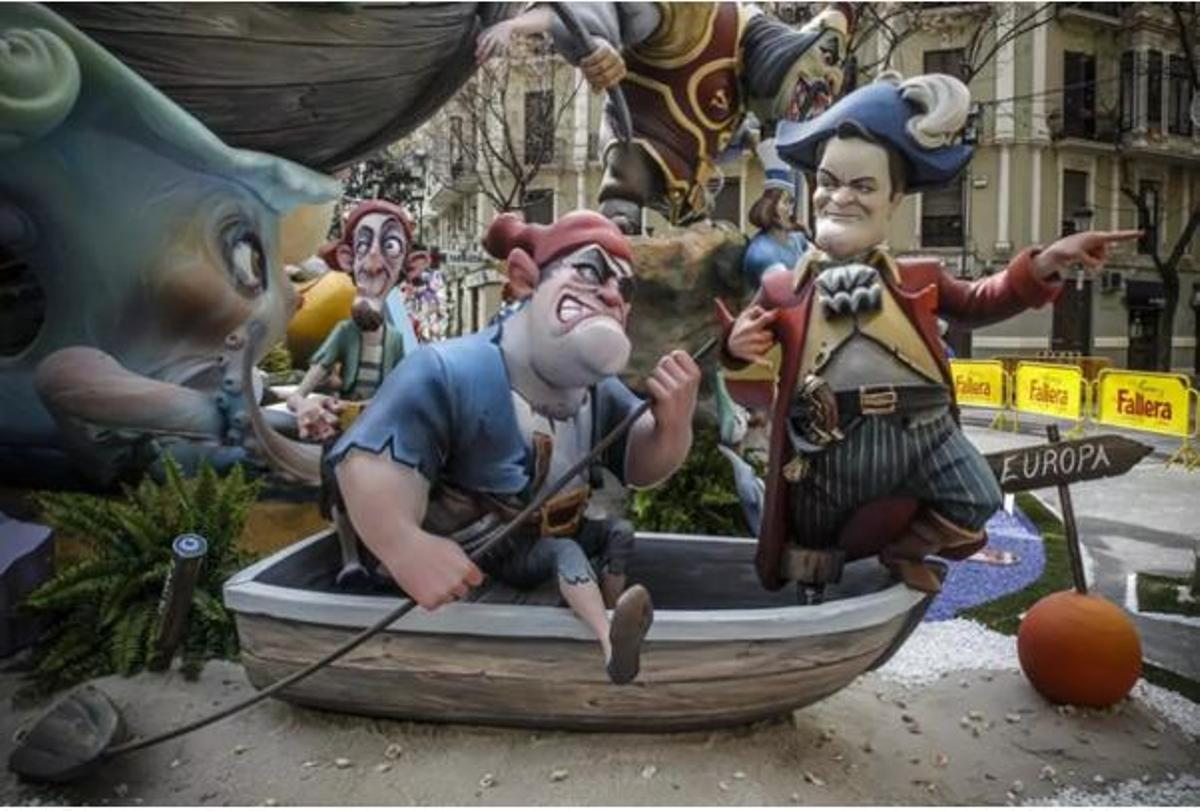 La confusió de la IA amb les Falles de València