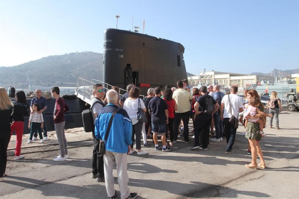 Jornada de puertas abiertas en el Arsenal de Cartagena