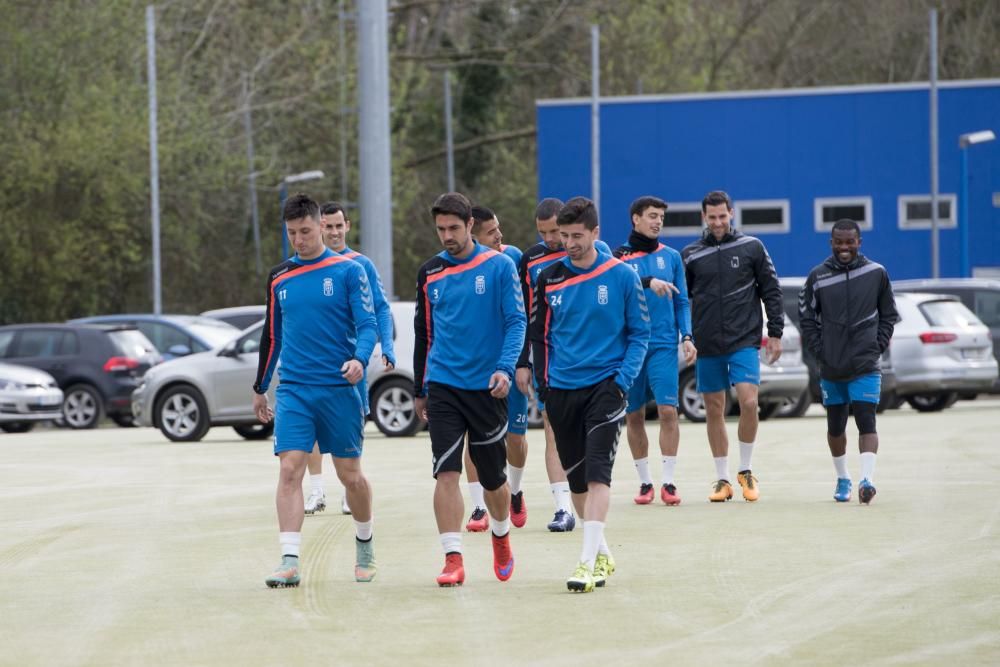 Entrenamiento del Real Oviedo