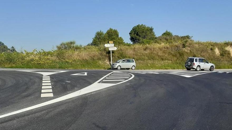 Tram de la carretera arreglat |