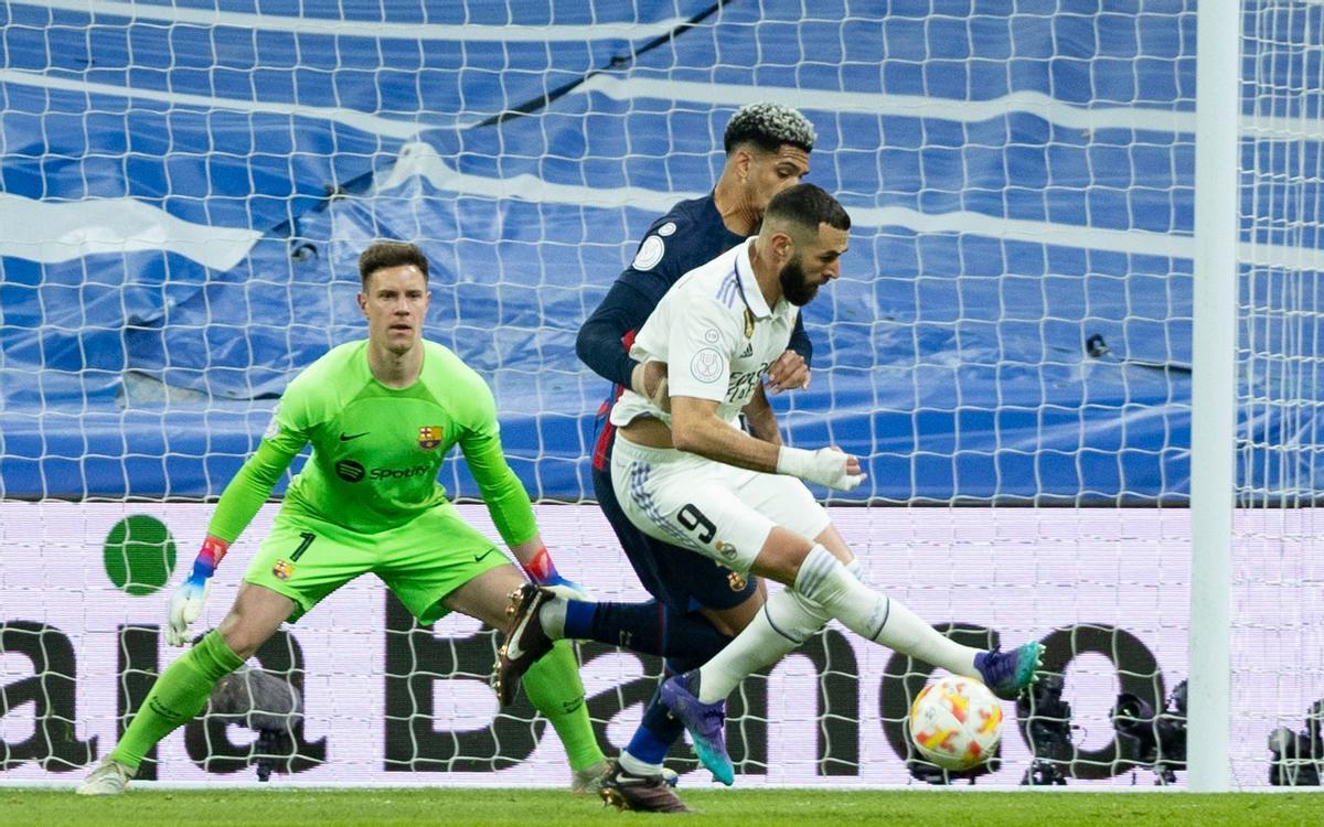 Lo que no se vio de la primera mitad del Real Madrid - Barça Lo que no se vio de la primera mitad del Real Madrid - Barça