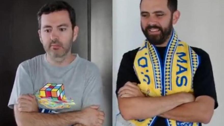 &quot;Nos vemos arriba&quot;: el mensaje de la UD Las Palmas al CD Tenerife