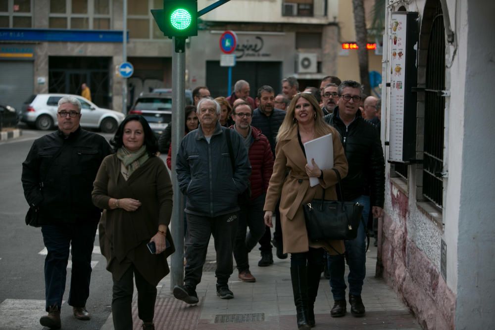 Eva Montesinos presenta su precandidatura a las primarias del PSPV en Alicante