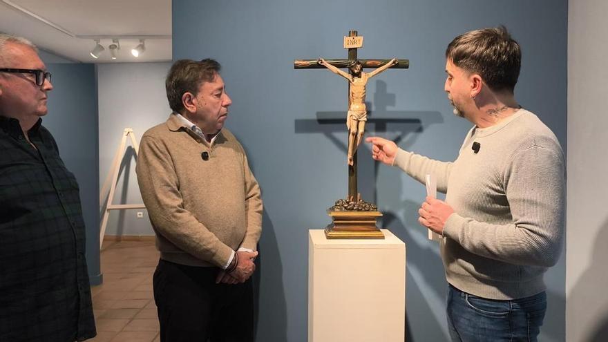 Villa del Río incorpora a su patrimonio un Cristo gótico del siglo quince, la escultura más antigua de la localidad