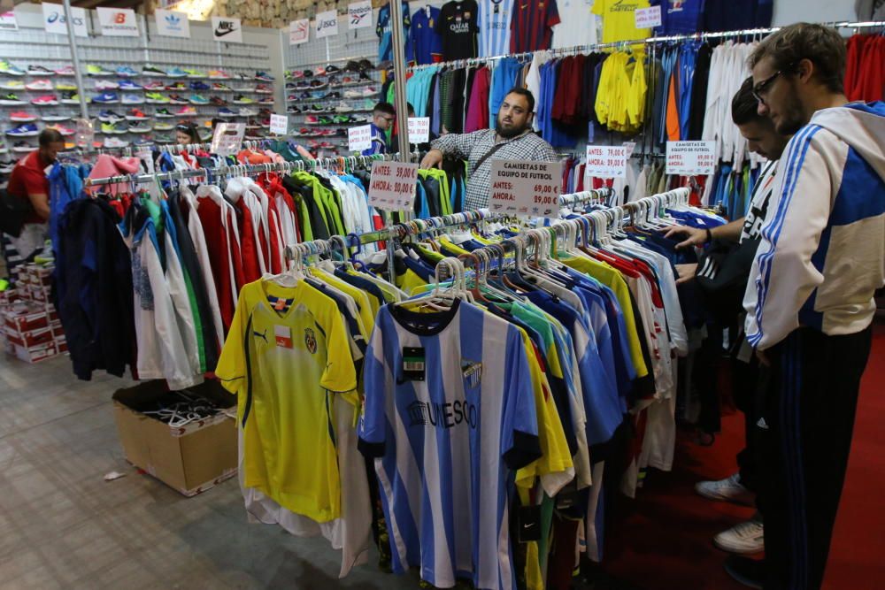 Stock!, la Feria Outlet de Málaga, en el Palacio de Congresos,  ofrece descuentos de hasta el 50, 60, 70 y 80% en primeras marcas nacionales e internacionales