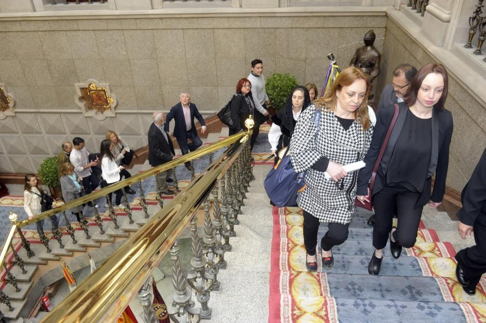 Homenaje a María Teresa Alvajar de la CRMH en A Co